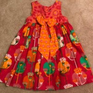 Jelly the Pug Floral Dress 24 Mo